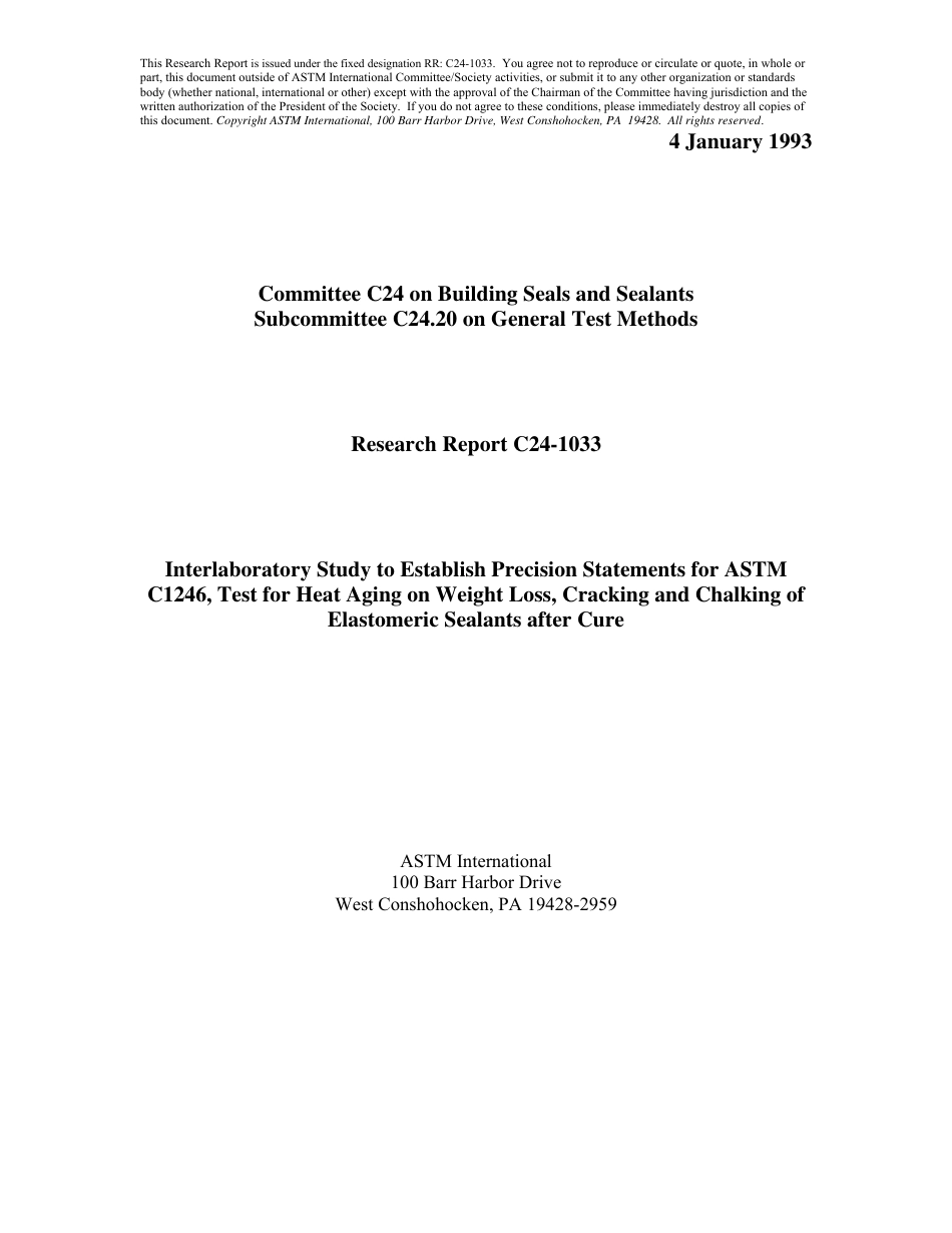 ASTM RR-C24-1033 1993.pdf_第1页