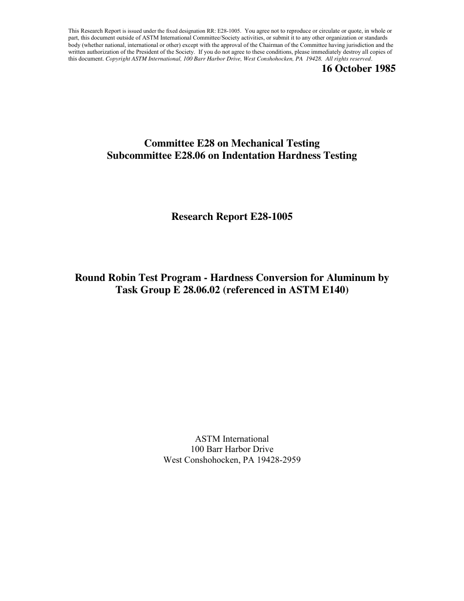 ASTM RR-E28-1005 1985.pdf_第1页
