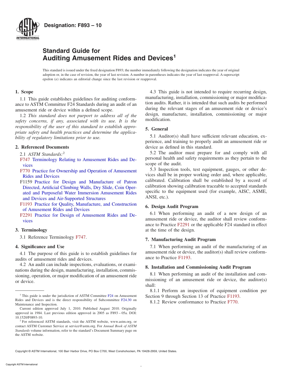 ASTM F893 - 10.pdf_第1页