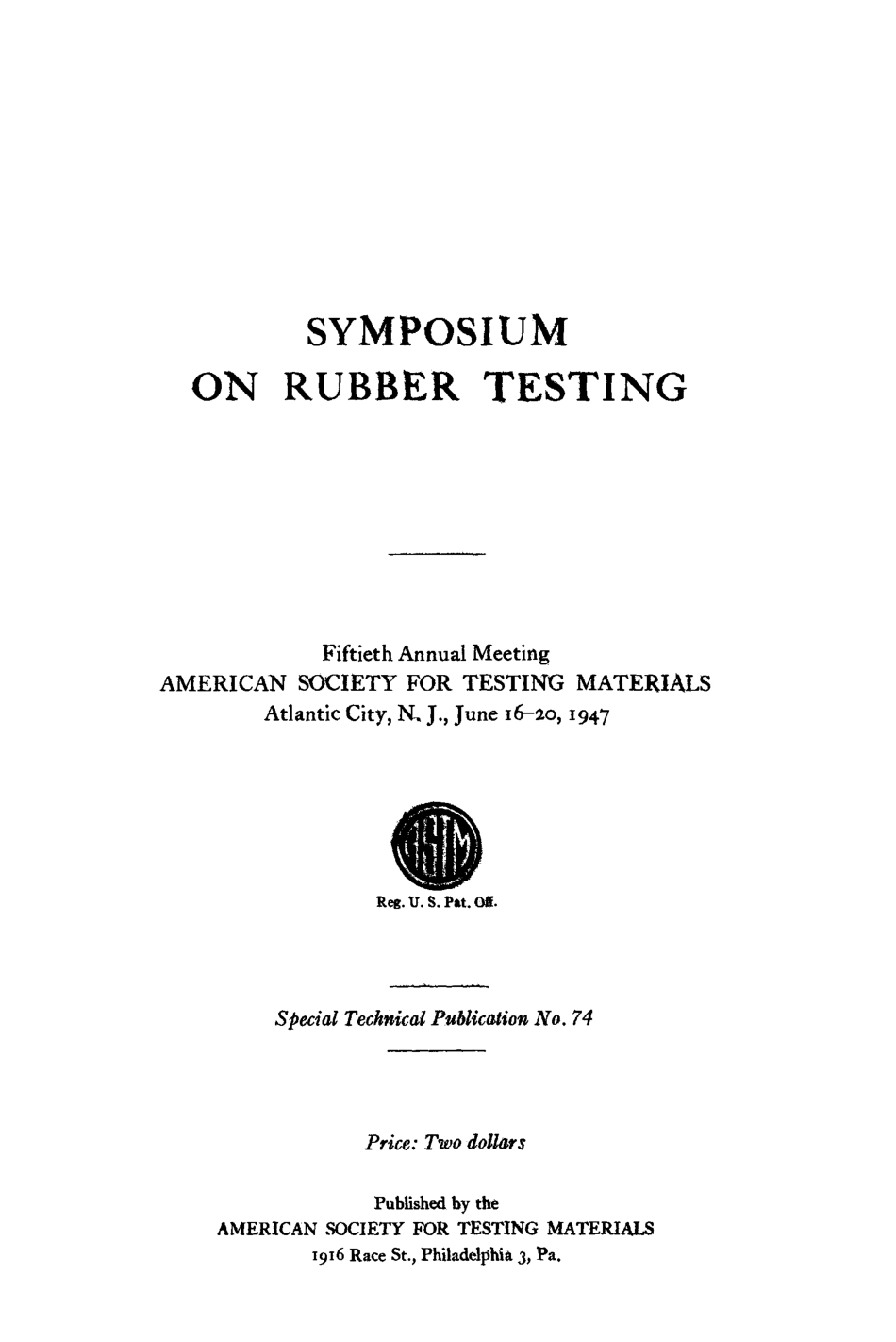 ASTM STP 74-1947.pdf_第2页