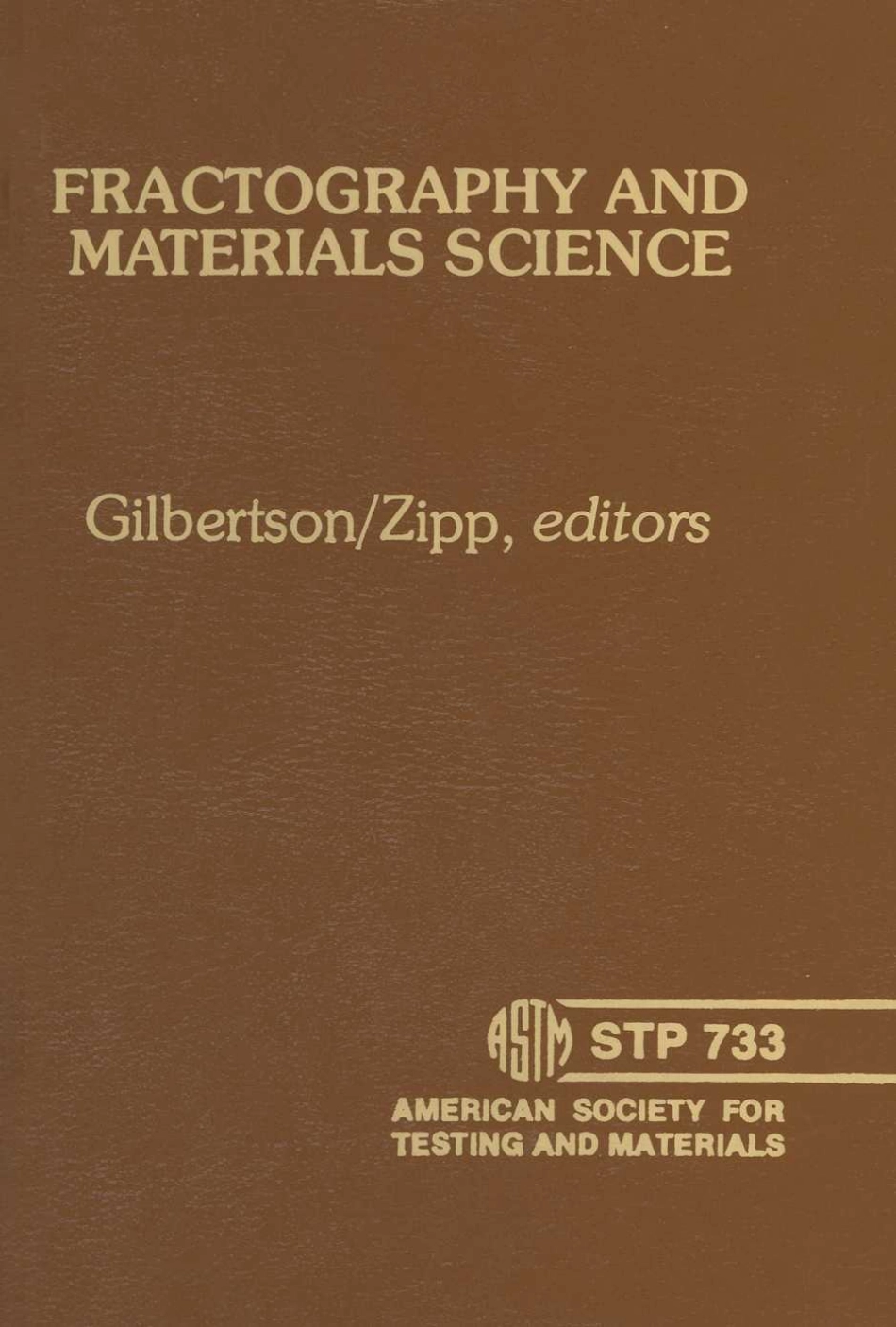 ASTM STP 733-1981.pdf_第1页