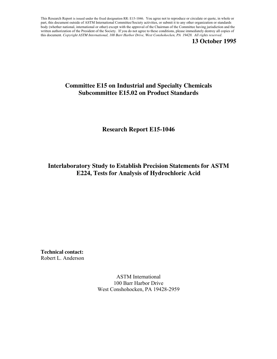 ASTM RR-E15-1046 1995.pdf_第1页