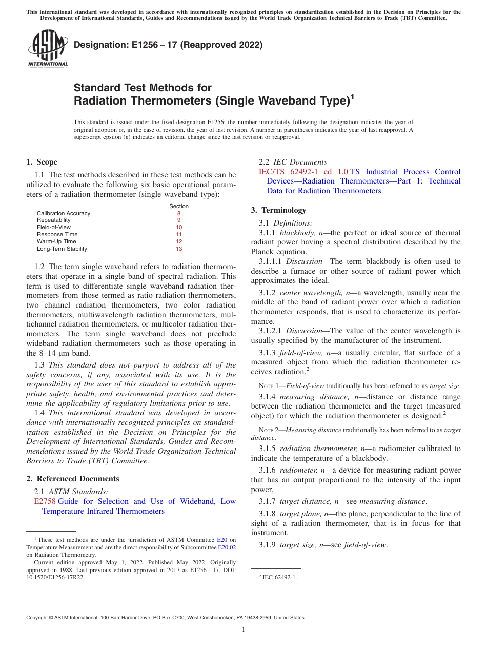 ASTM E1256 - 17 (2022).pdf_第1页