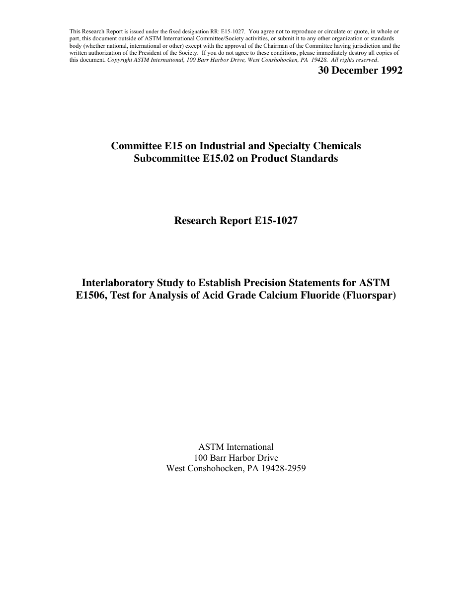 ASTM RR-E15-1027 1992.pdf_第1页