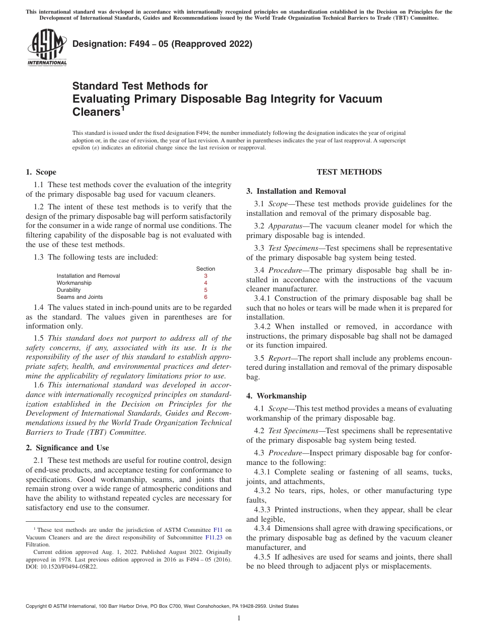 ASTM F494 - 05 (2022).pdf_第1页