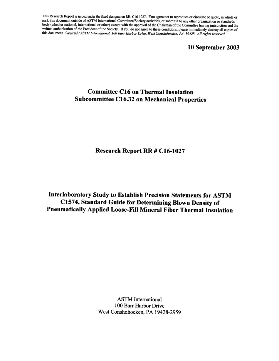 ASTM RR-C16-1027 2003.pdf_第1页