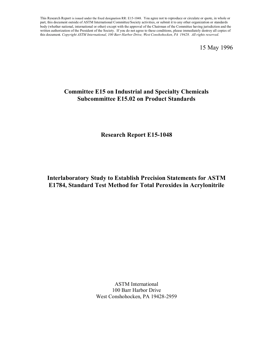 ASTM RR-E15-1048 1996.pdf_第1页