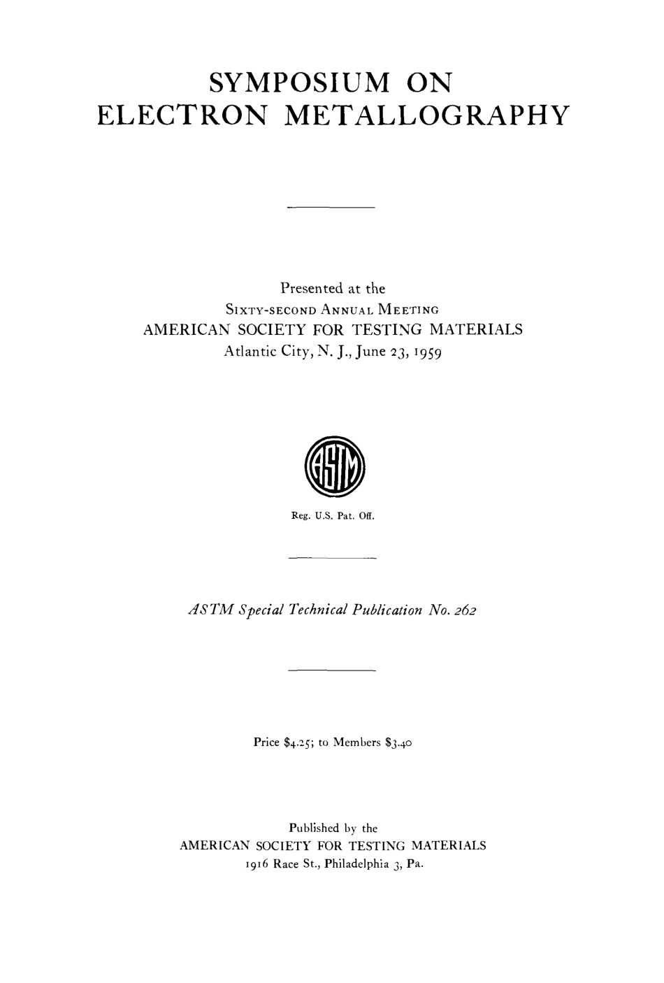 ASTM STP 262-1960.pdf_第2页