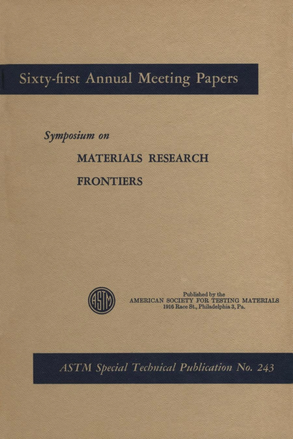 ASTM STP 243-1959.pdf_第1页