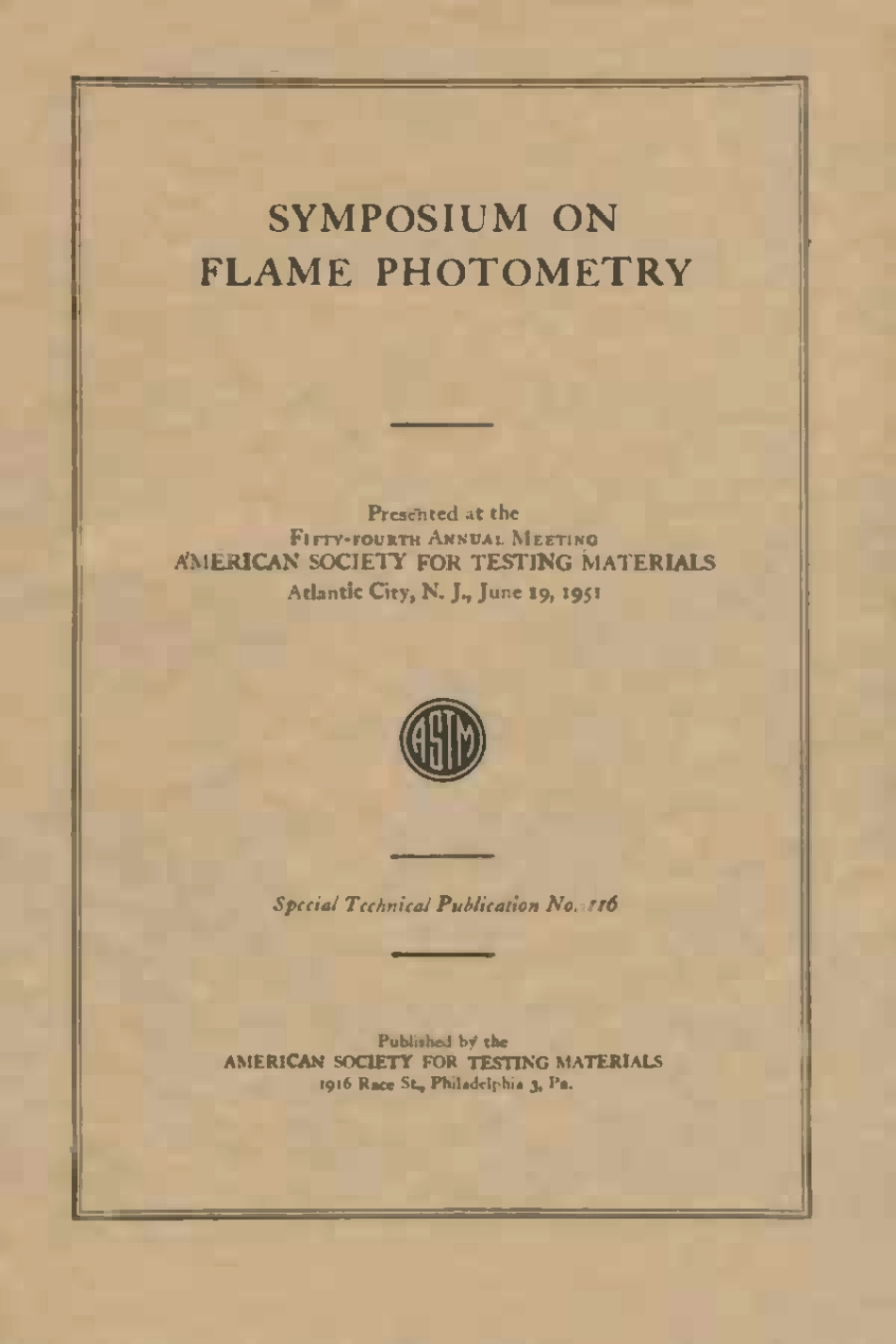 ASTM STP 116-1952.pdf_第1页