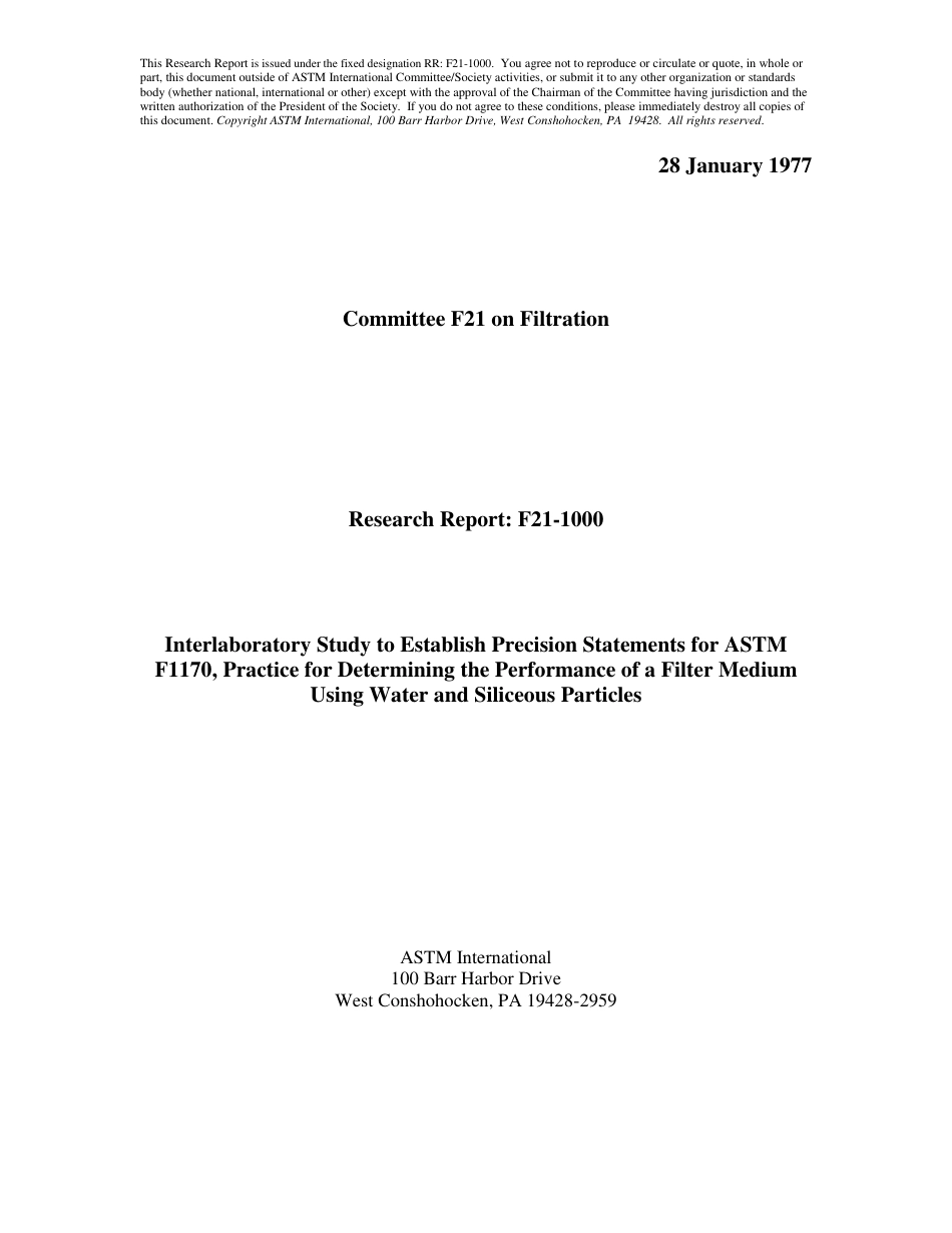 ASTM RR-F21-1000 1977.pdf_第1页