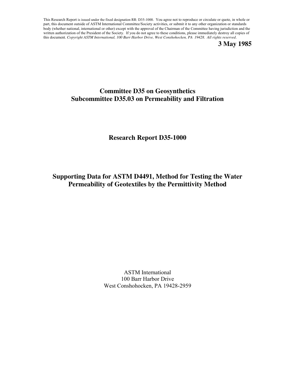 ASTM RR-D35-1000 1985.pdf_第1页