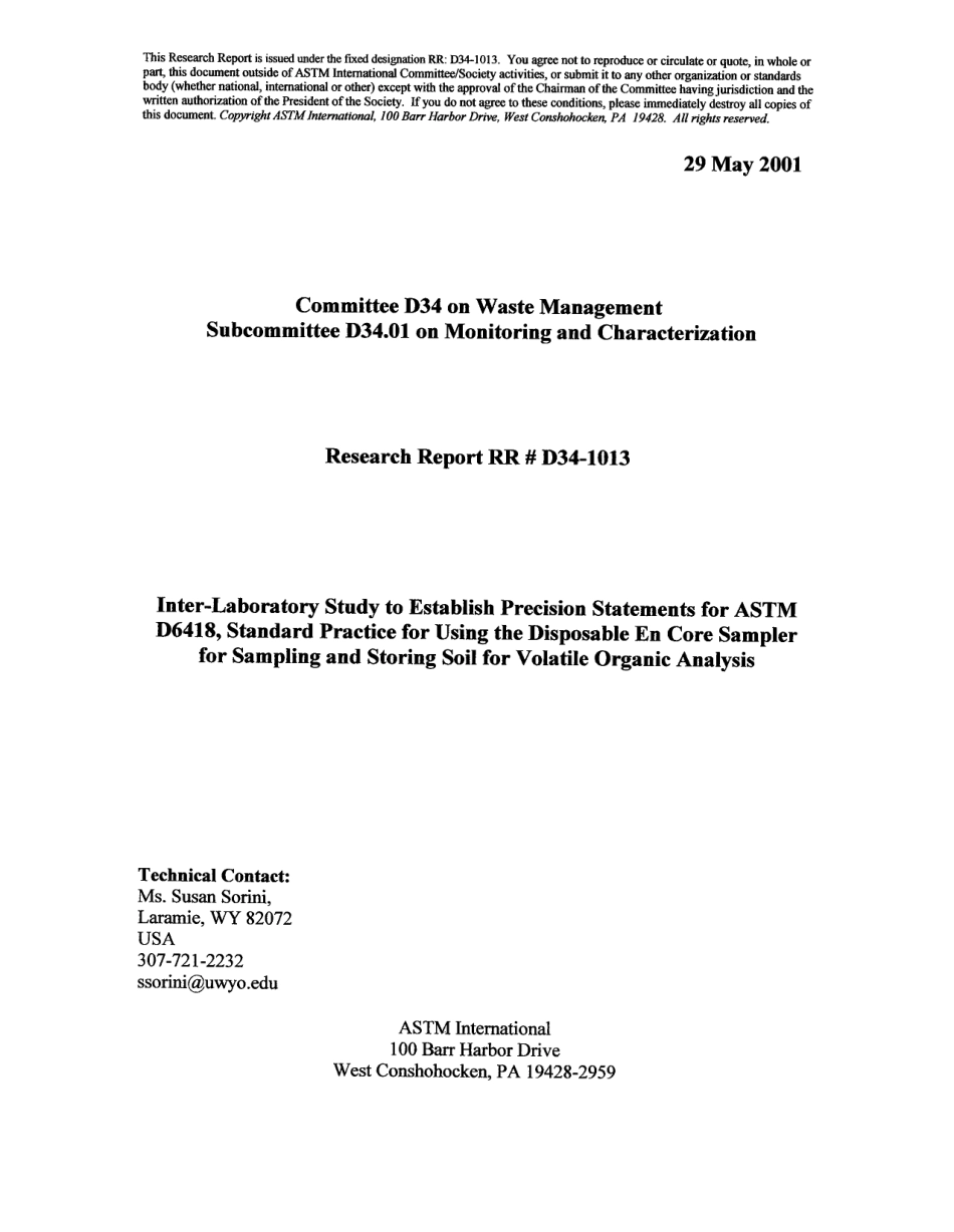 ASTM RR-D34-1013 2001.pdf_第1页