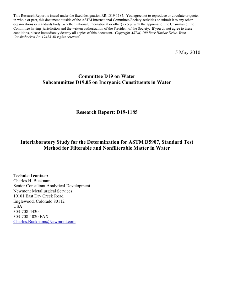 ASTM RR-D19-1185 2010.pdf_第1页