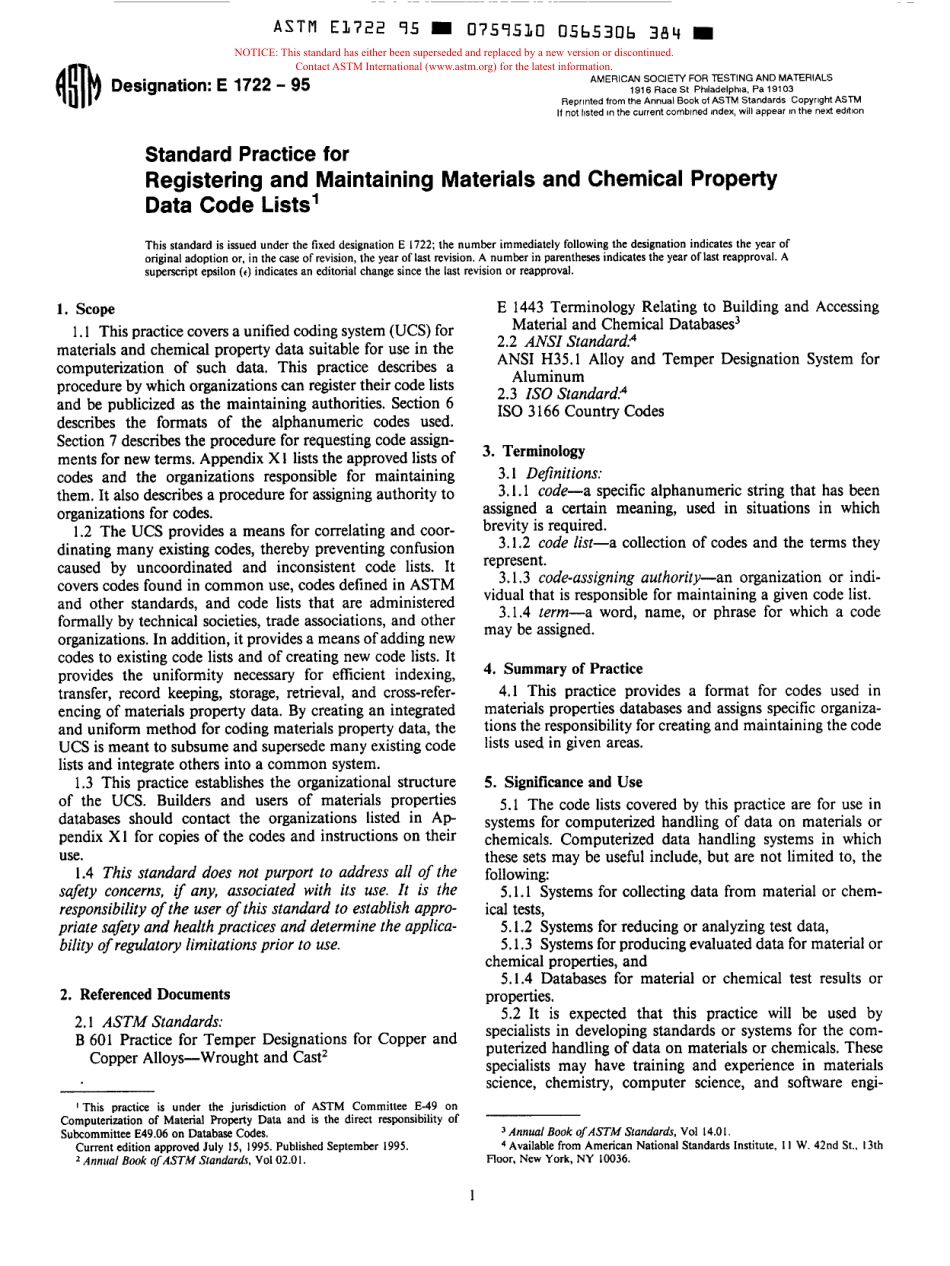 ASTM E1722 - 95 scan.pdf_第1页