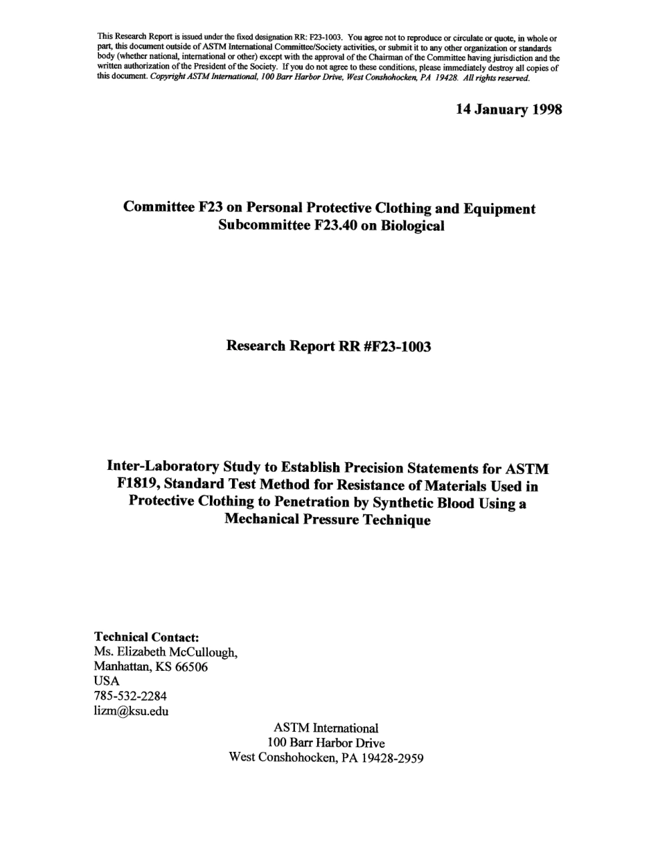 ASTM RR-F23-1003 1998.pdf_第1页
