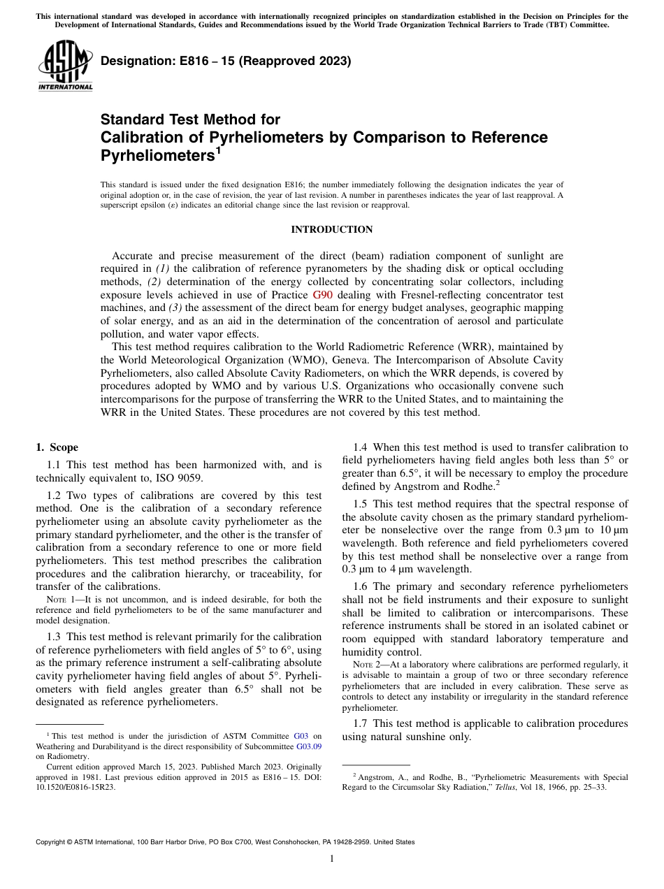 ASTM E816 - 15 (2023)(1).pdf_第1页