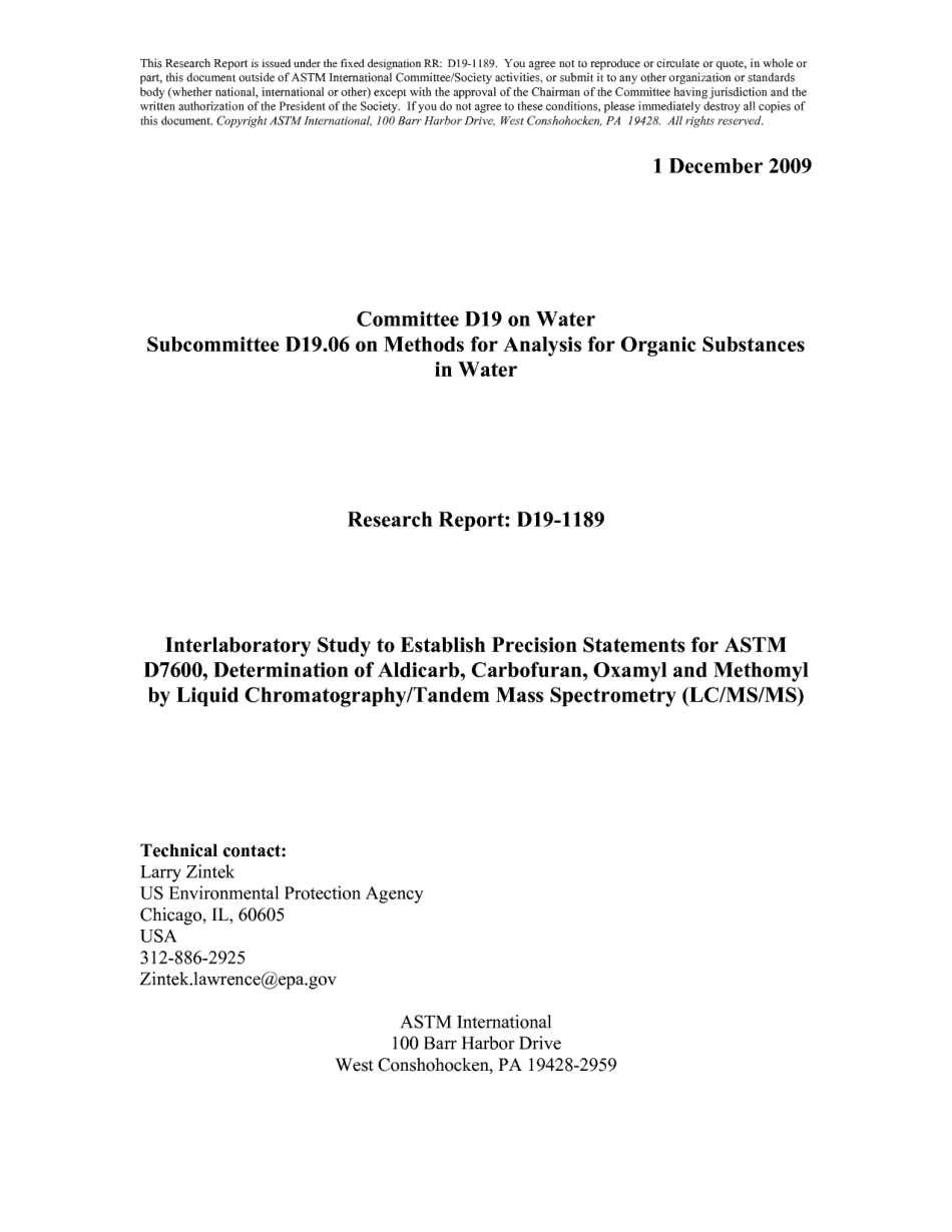 ASTM RR-D19-1189 2009.pdf_第1页
