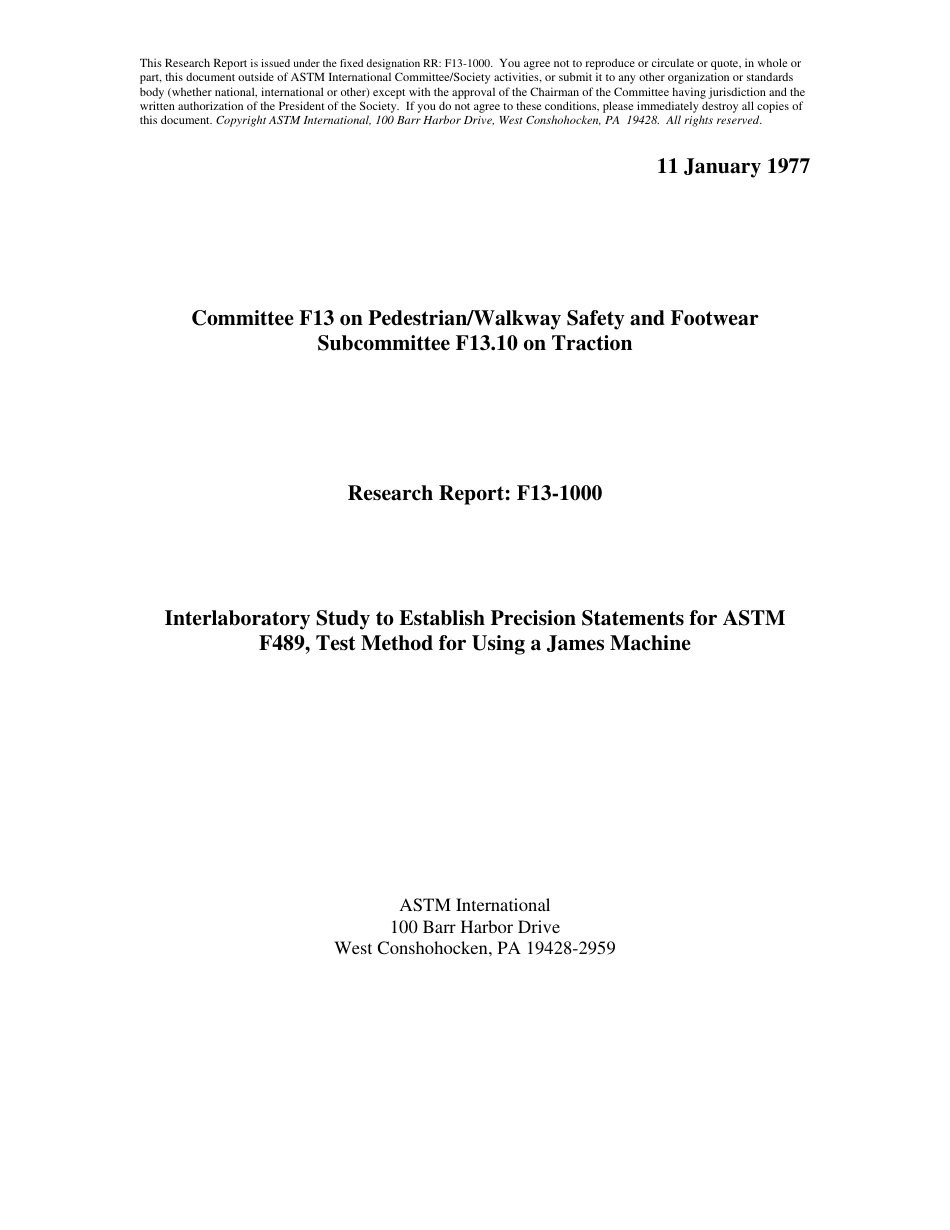ASTM RR-F13-1000 1987.pdf_第1页