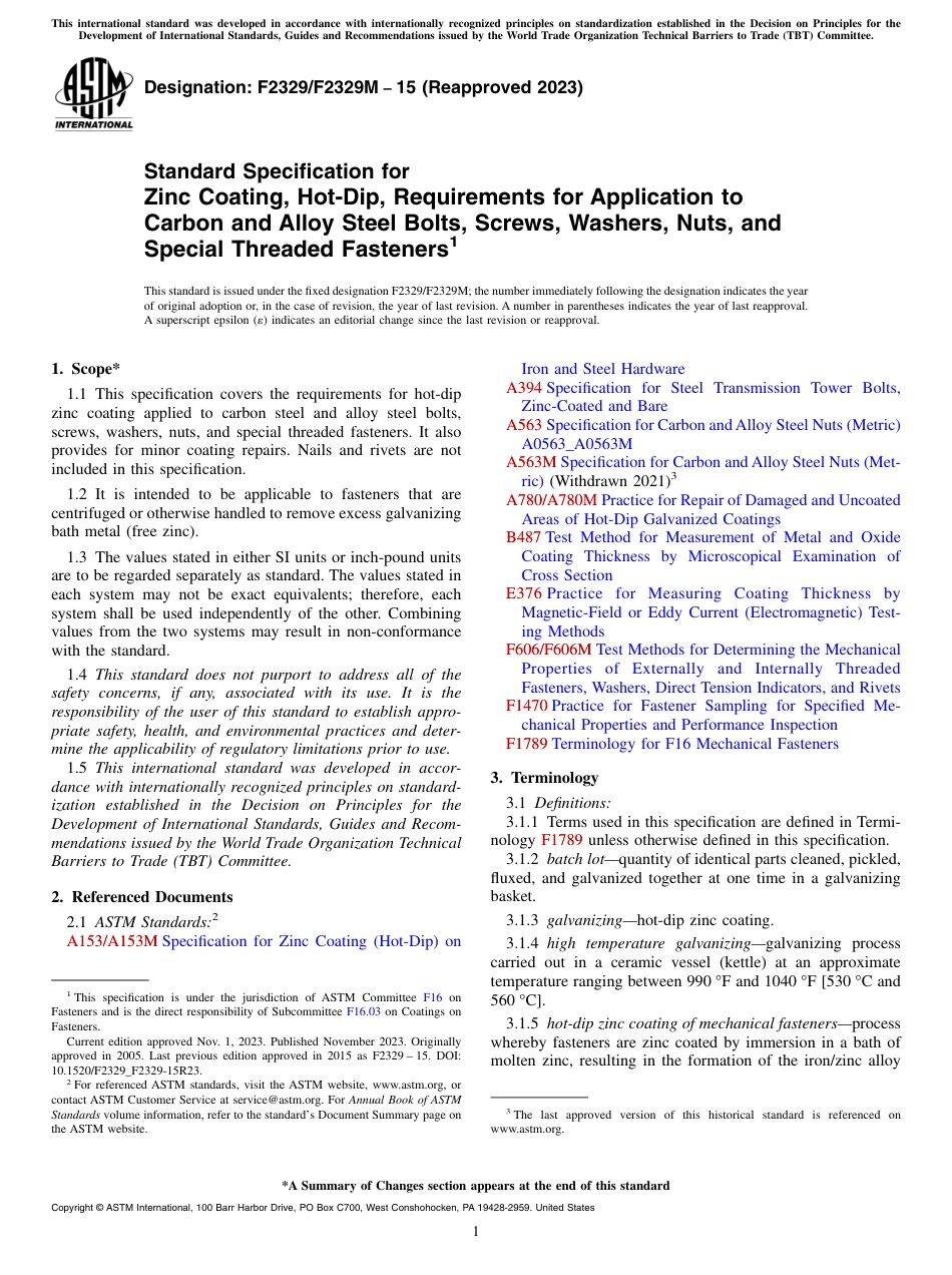 ASTM F2329 - F 2329M - 15 (2023).pdf_第1页