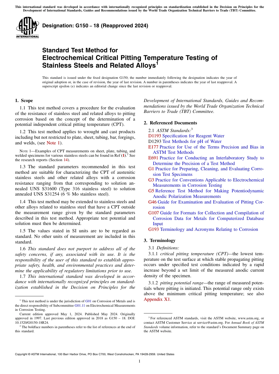ASTM G150 - 18 (2024).pdf_第1页