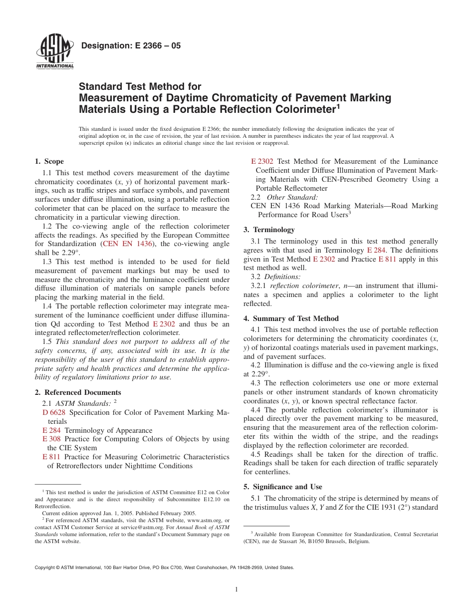 ASTM E2366 - 05.pdf_第1页