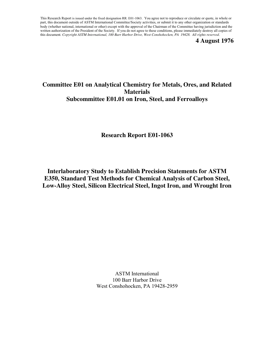 ASTM RR-E01-1063 1976.pdf_第1页