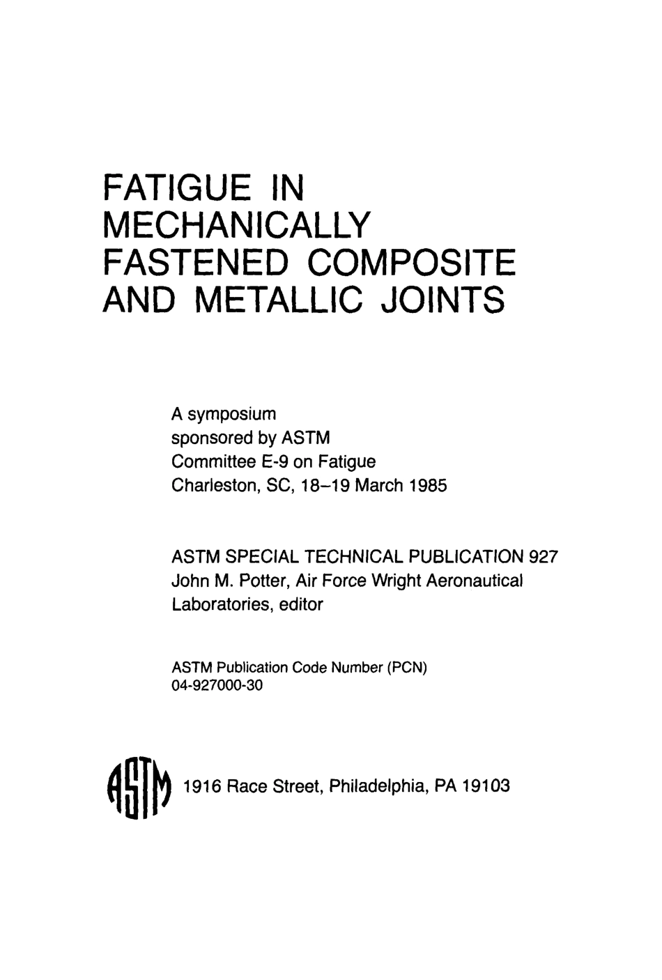 ASTM STP 927-1986.pdf_第2页