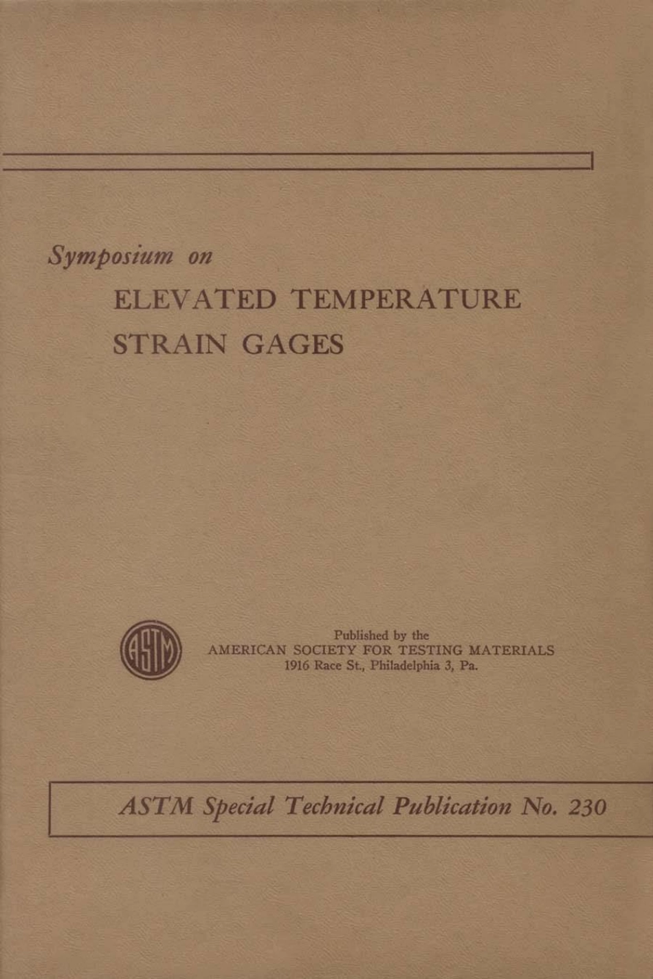 ASTM STP 230-1958.pdf_第1页
