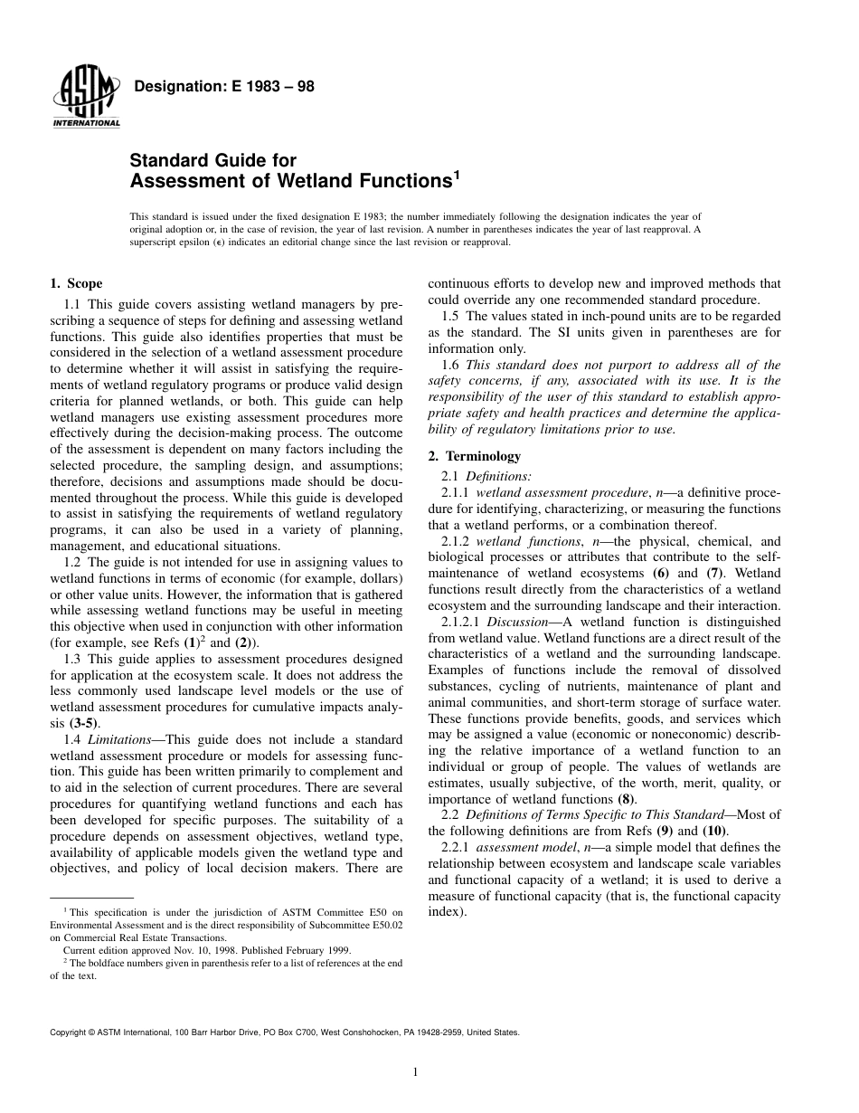 ASTM E1983 - 98.pdf_第1页