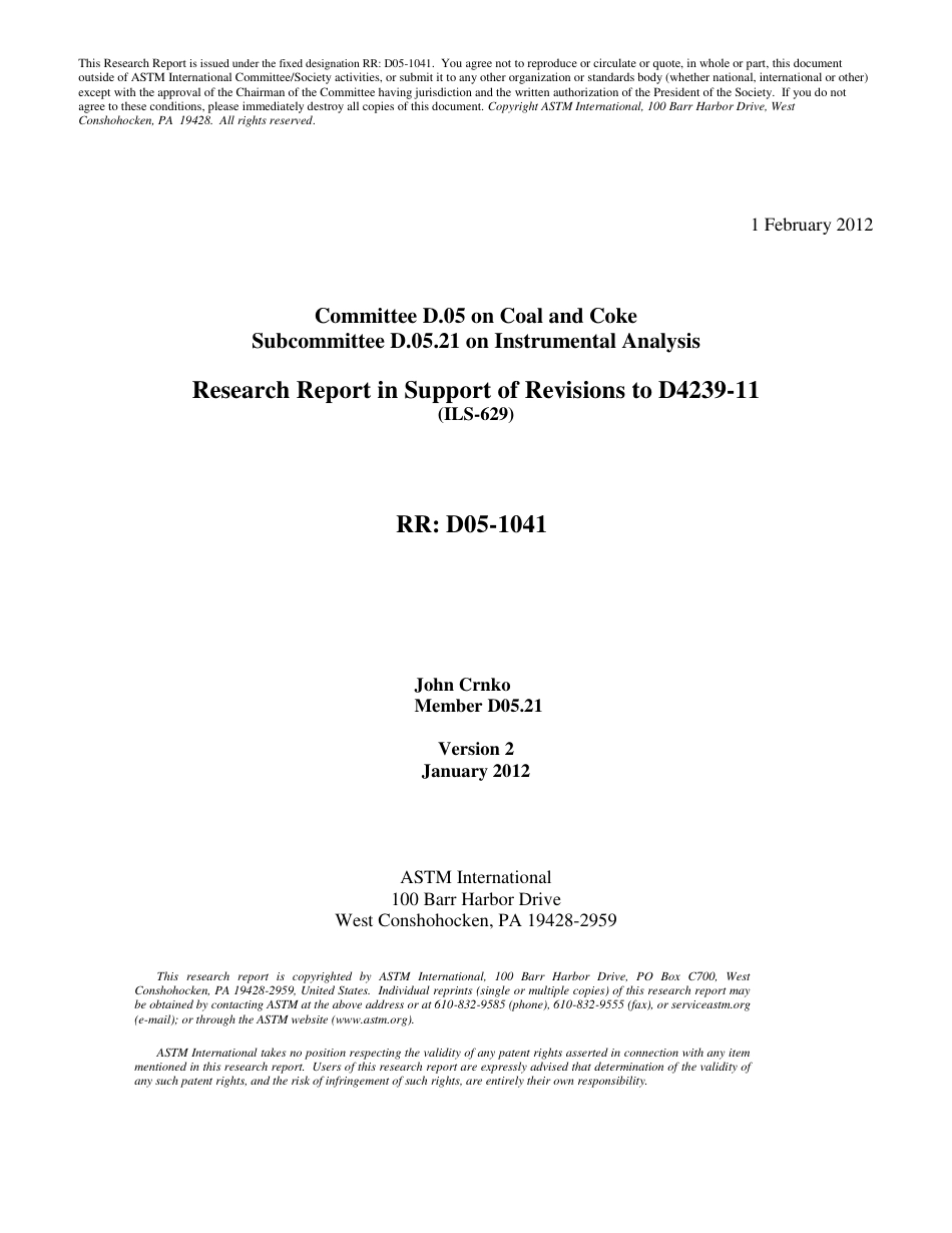 ASTM RR-D05-1041 2012.pdf_第1页