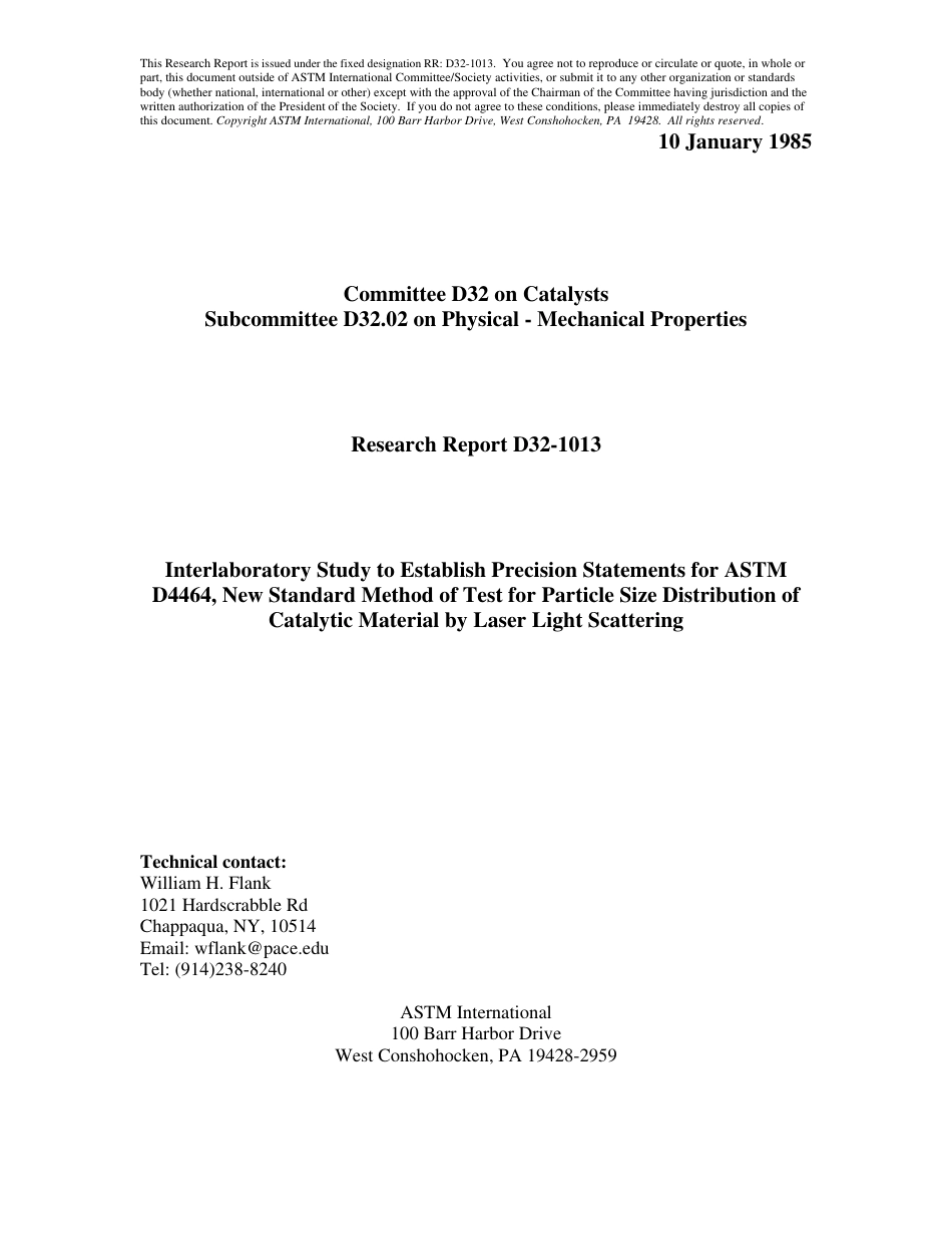 ASTM RR-D32-1013 1985.pdf_第1页