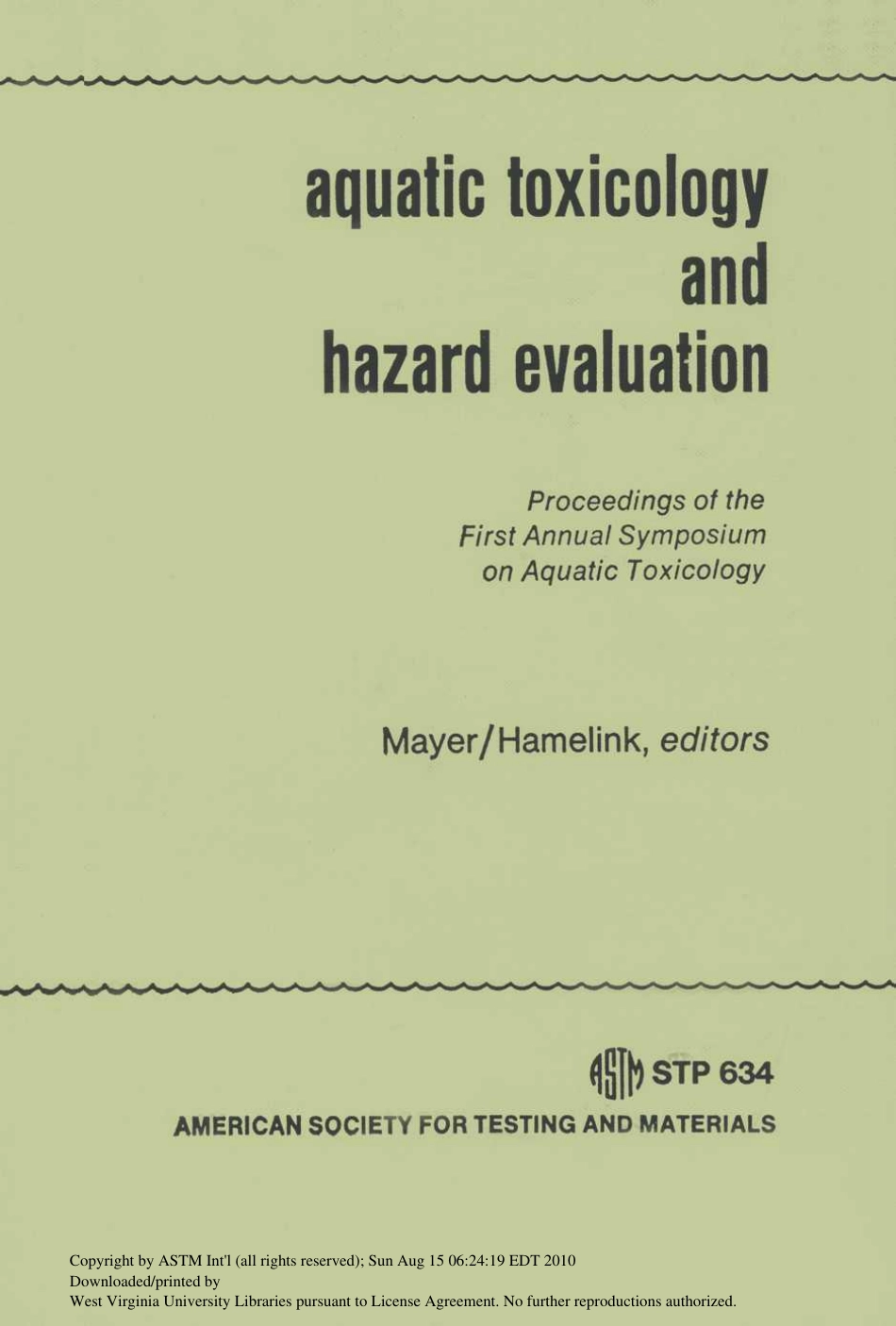 ASTM STP 634-1977.pdf_第1页