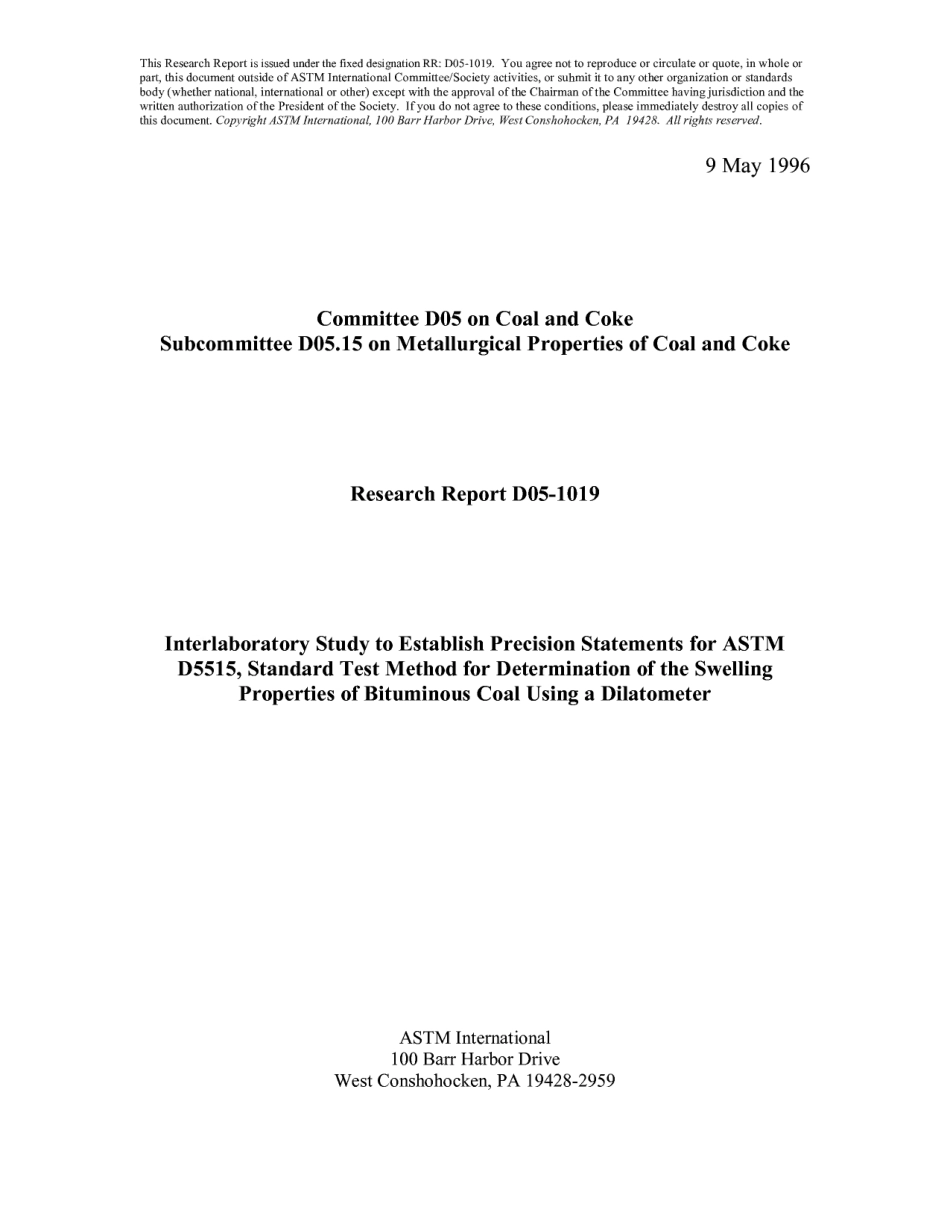 ASTM RR-D05-1019 1996.pdf_第1页