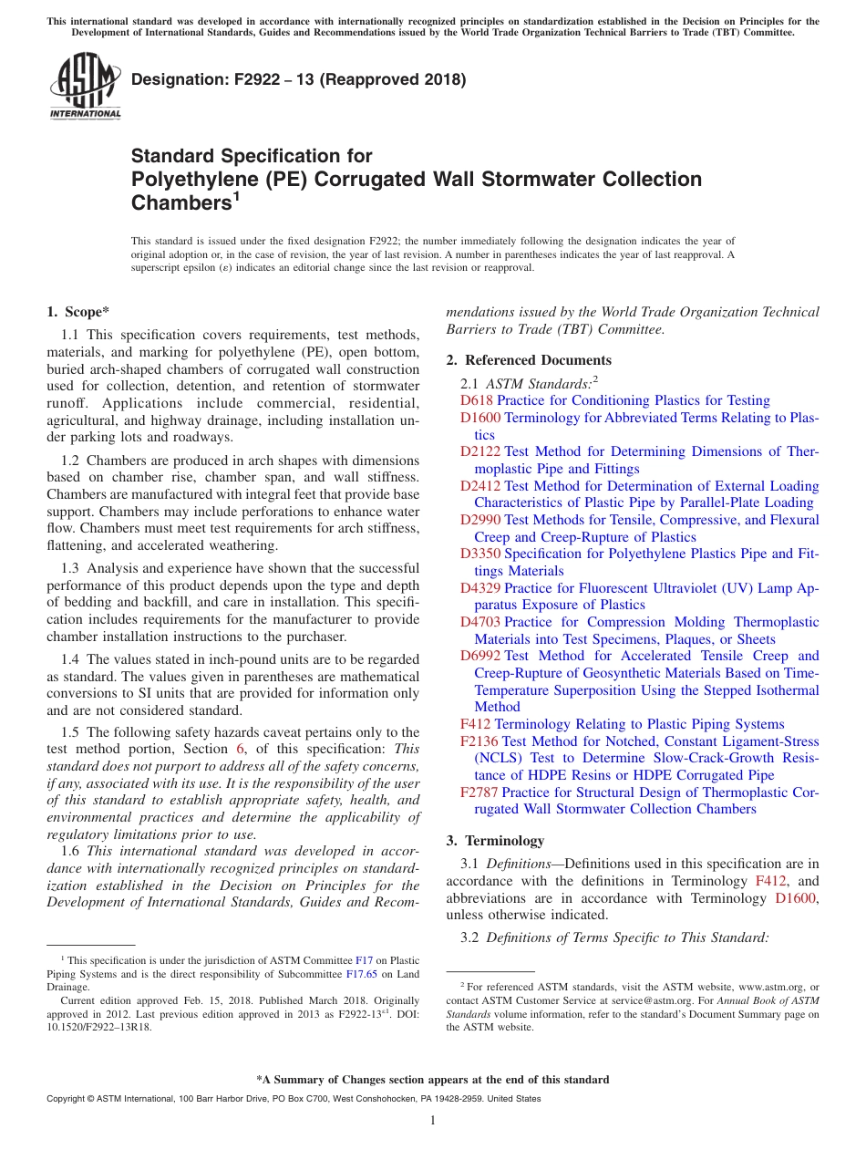 ASTM F2922 - 13 (2018).pdf_第1页