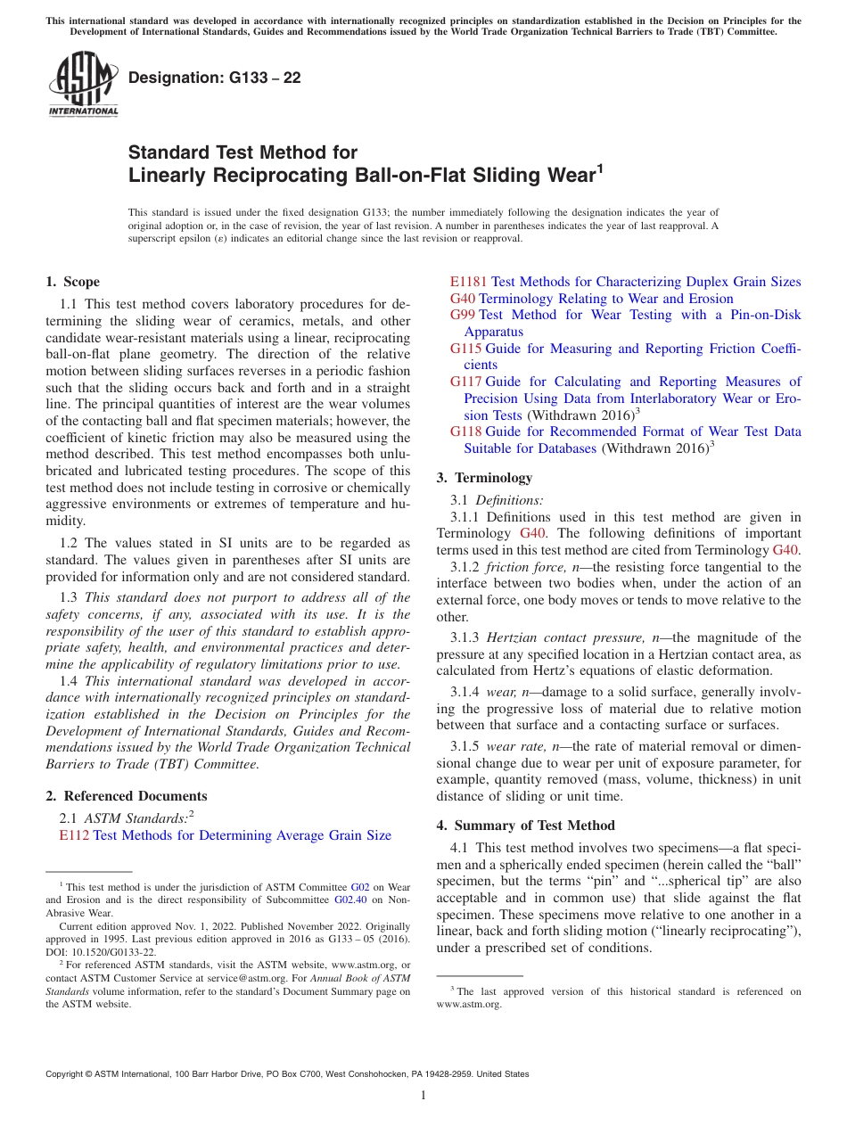 ASTM G133 - 22.pdf_第1页