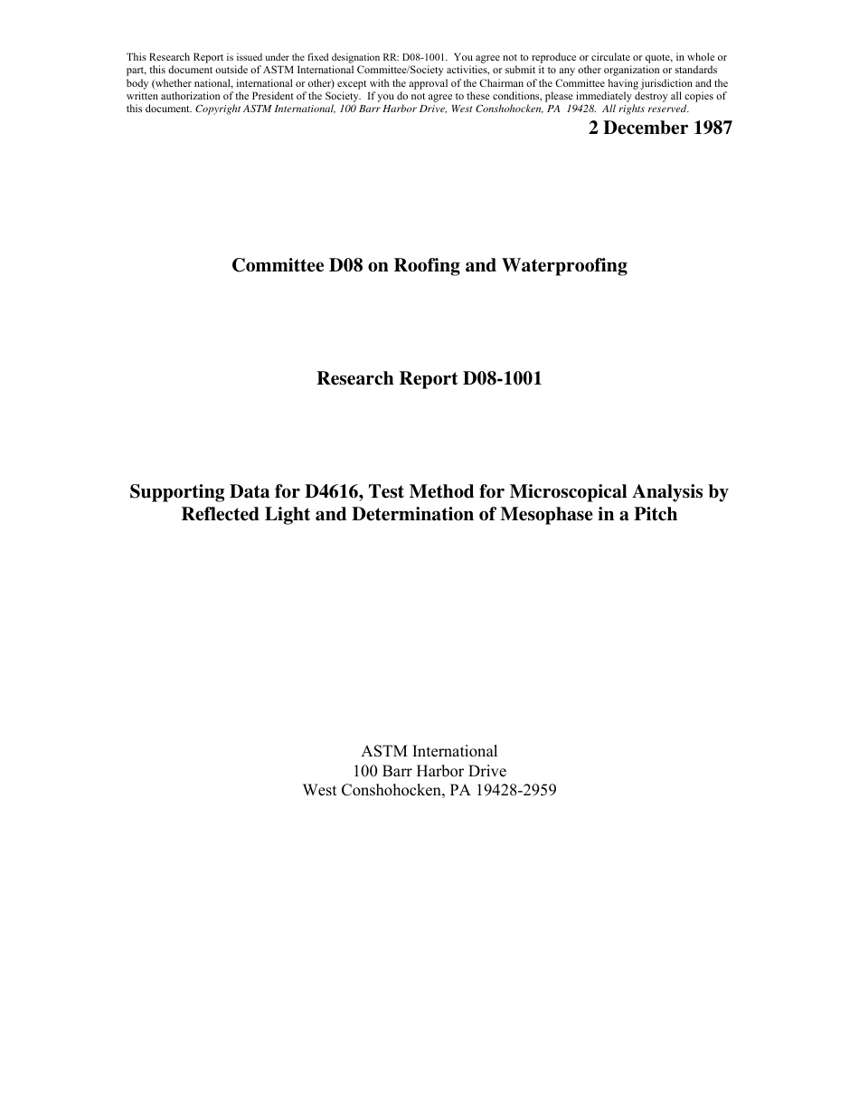 ASTM RR-D08-1001 1987.pdf_第1页