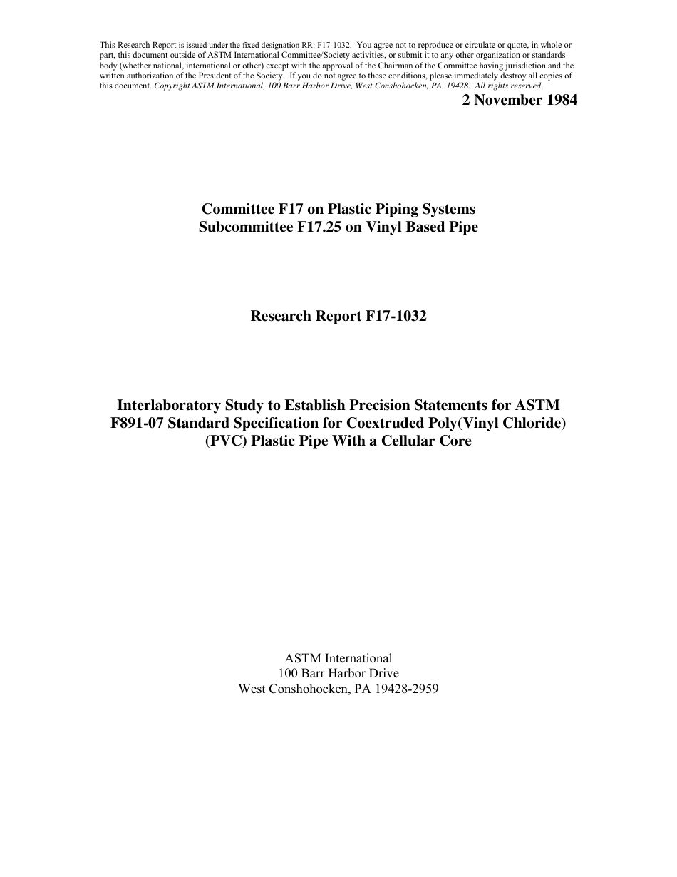 ASTM RR-F17-1032 1984.pdf_第1页