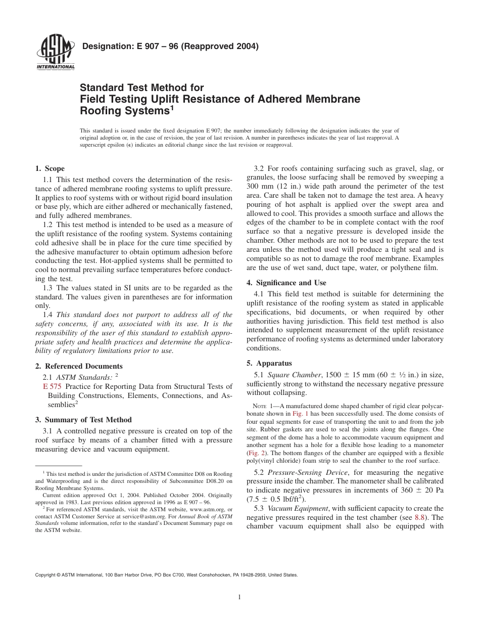ASTM E907 - 96 (2004).pdf_第1页