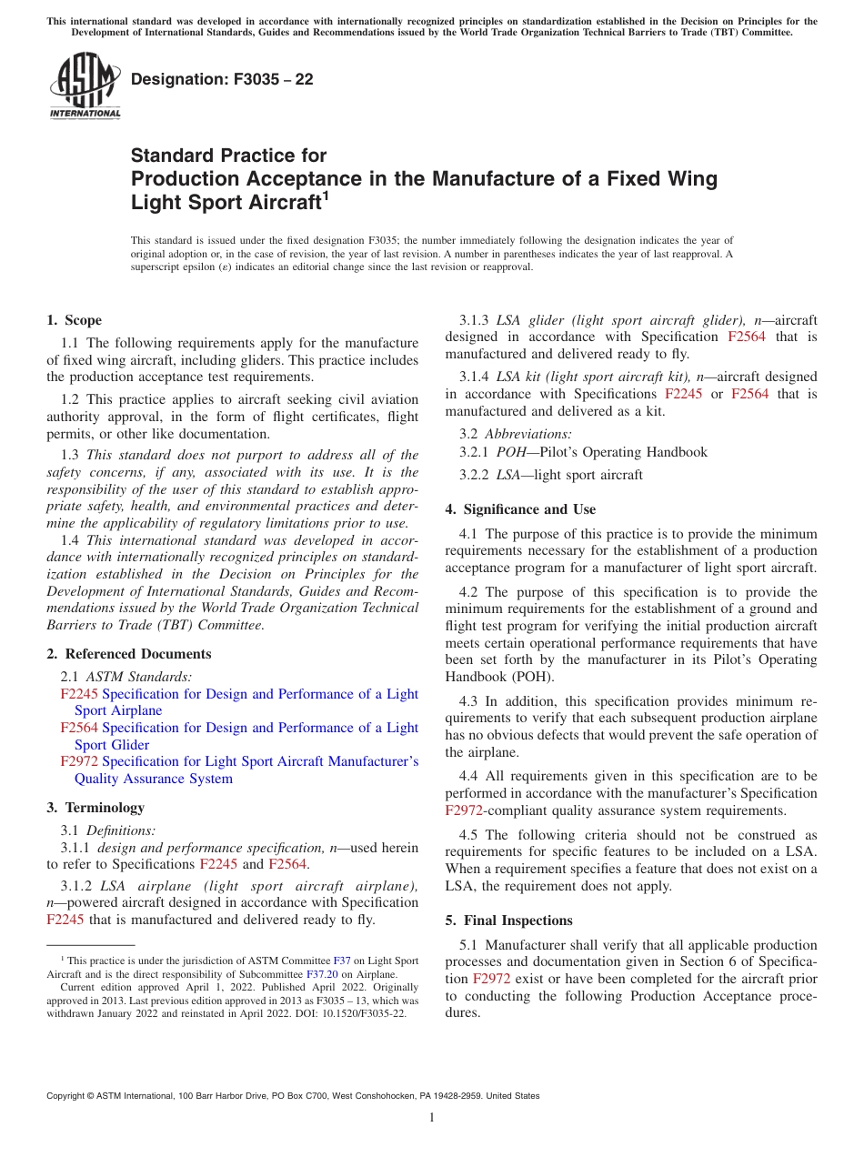 ASTM F3035 - 22.pdf_第1页