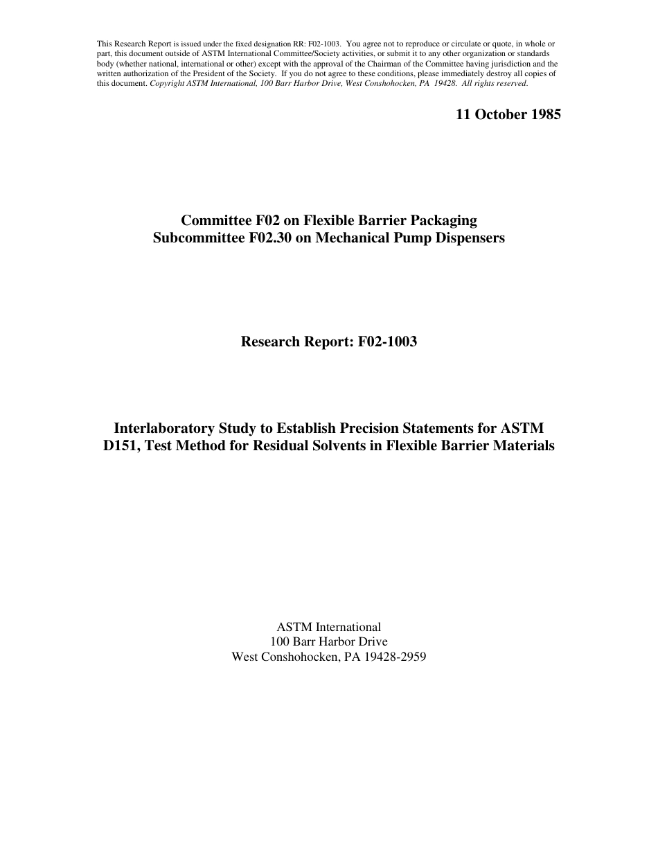ASTM RR-F02-1003 1985.pdf_第1页