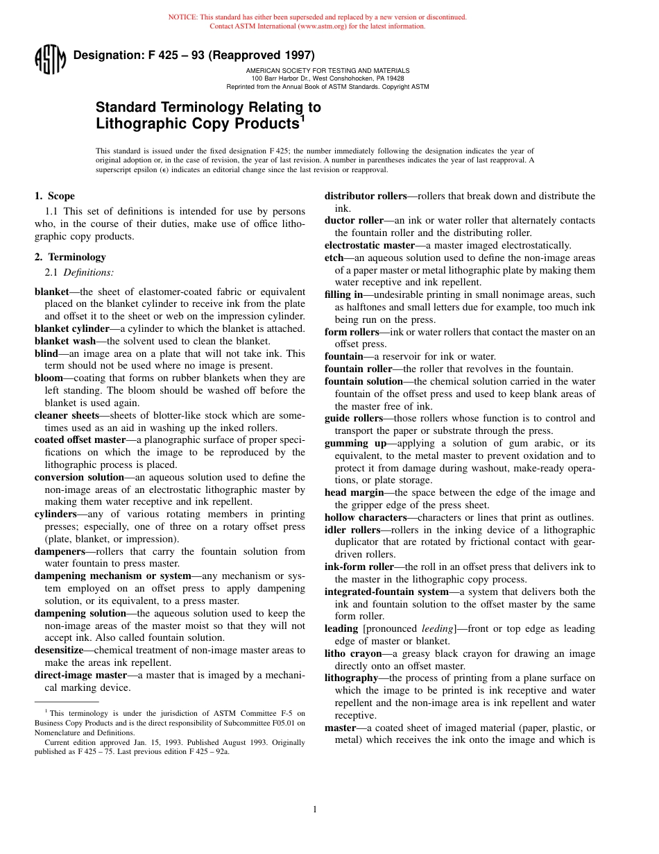 ASTM F425 - 93 (1997).pdf_第1页
