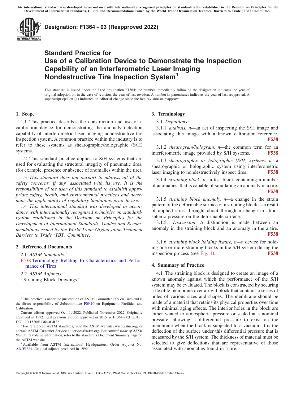 ASTM F1364 - 03 (2022).pdf_第1页