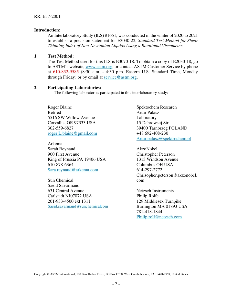 ASTM RR-E37-2001 2022.pdf_第2页