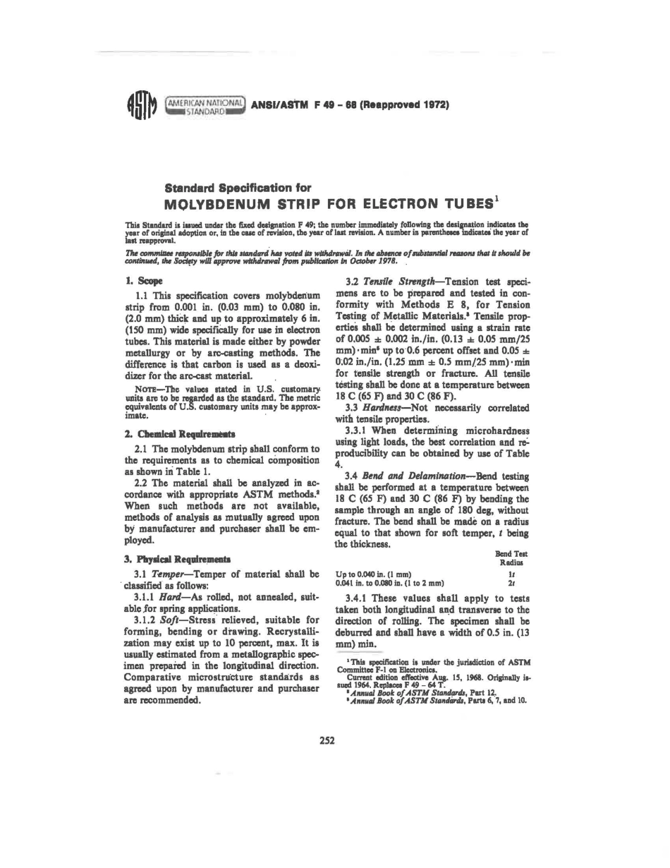 ASTM F49 - 68 (1972) scan.pdf_第1页