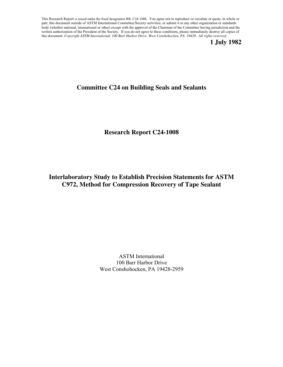 ASTM RR-C24-1008 1982.pdf_第1页