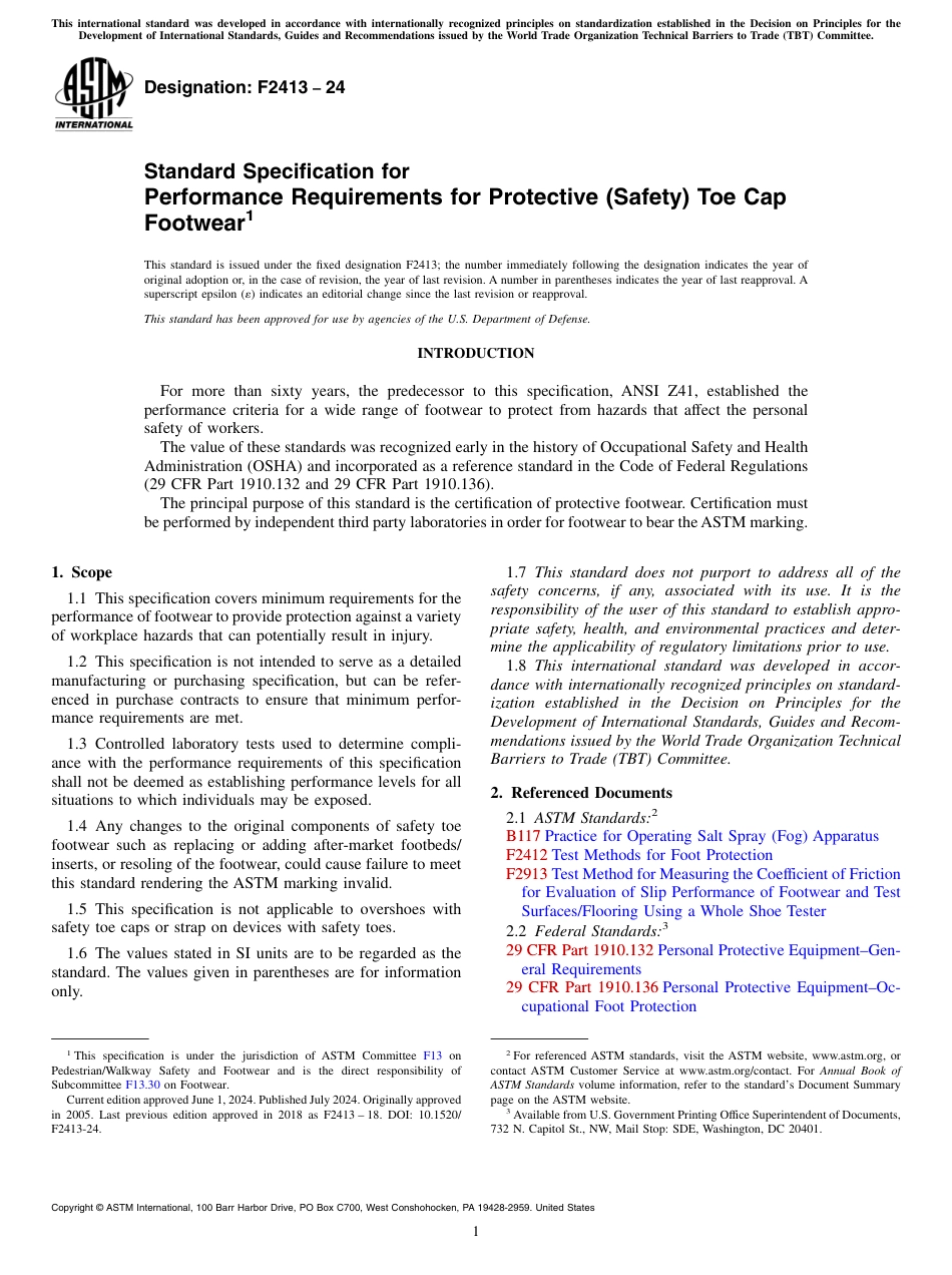 ASTM F2413 - 24.pdf_第1页