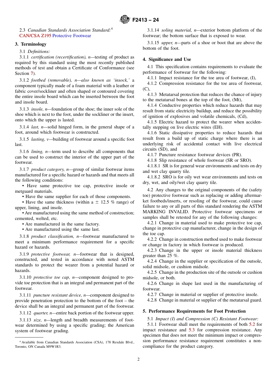 ASTM F2413 - 24.pdf_第2页