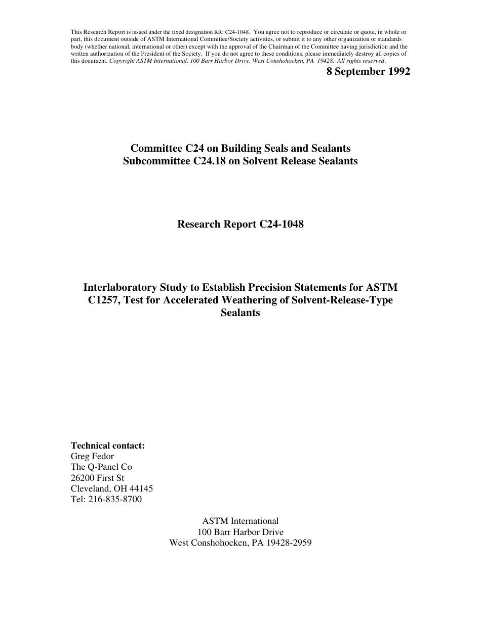 ASTM RR-C24-1048 1992.pdf_第1页