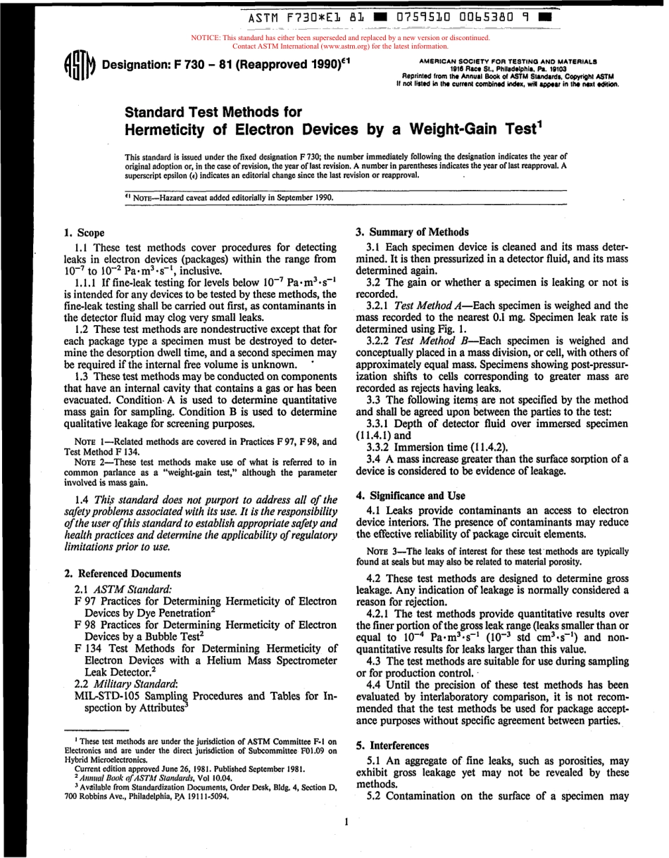 ASTM F730 - 81 (1990)e1 scan.pdf_第1页